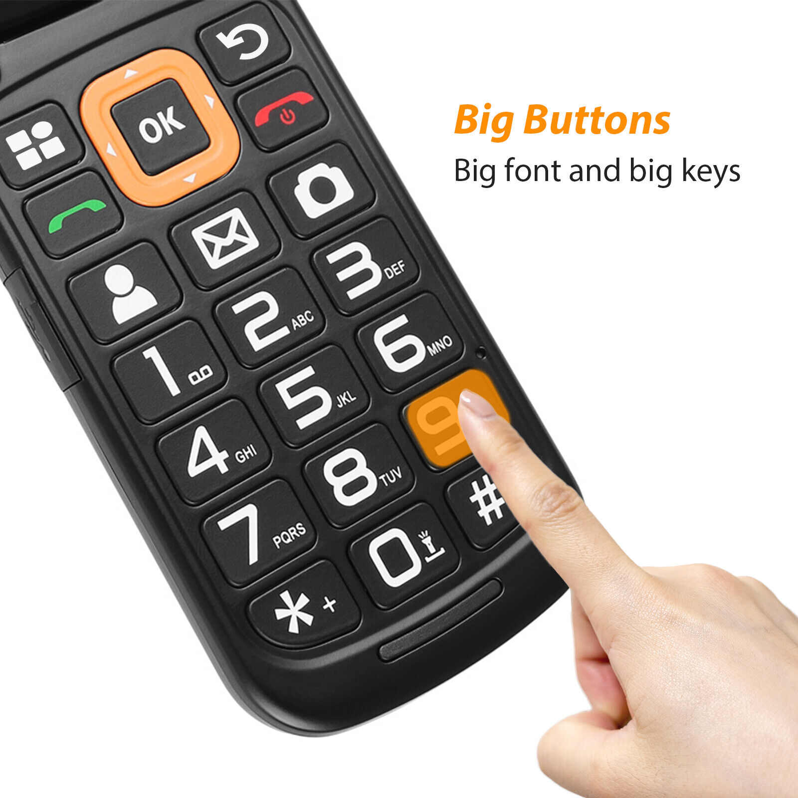 big button cell phone