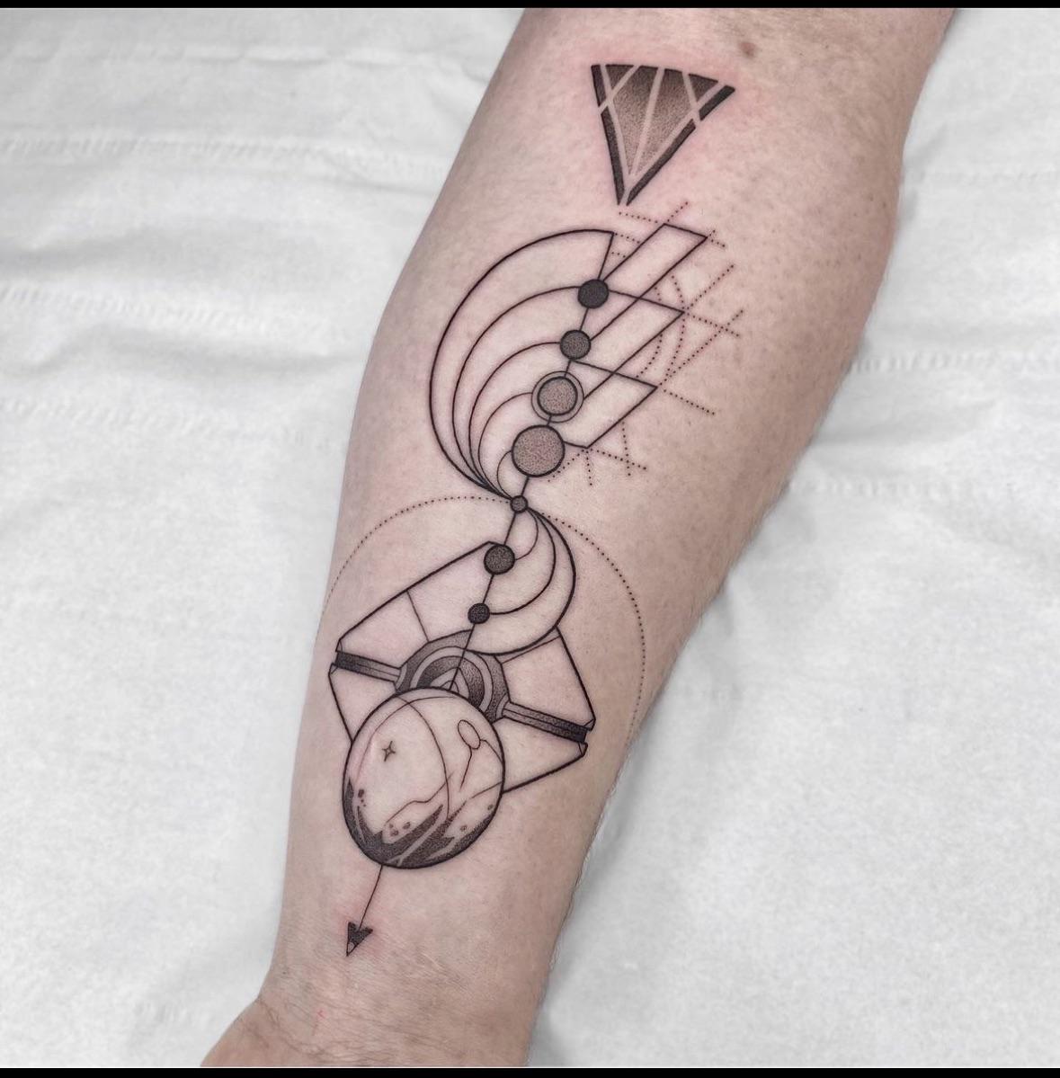 destiny game tattoo