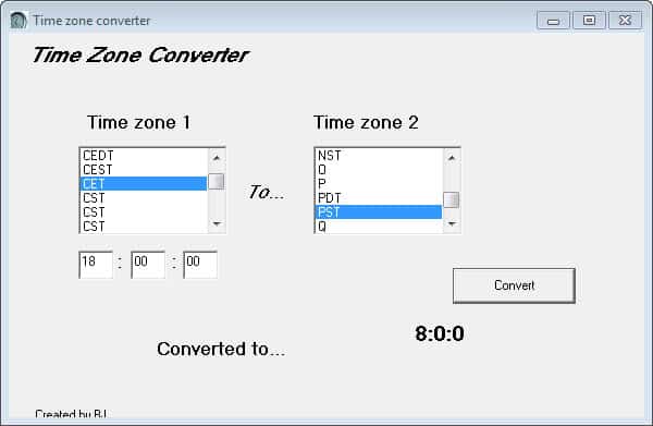 est to cst time zone converter