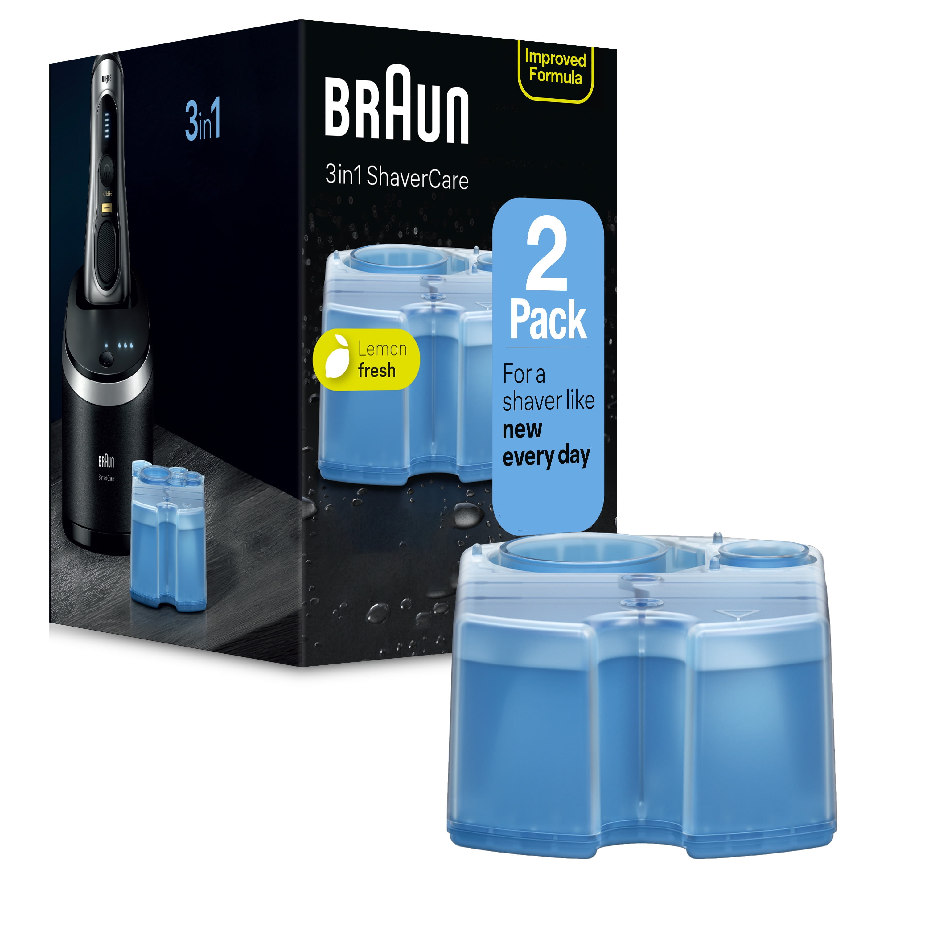 braun shaver cleaning fluid