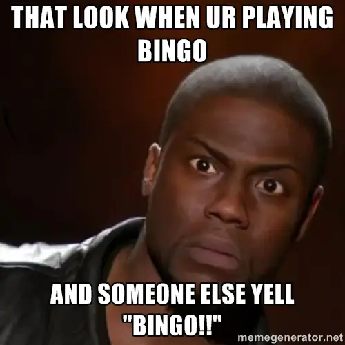 bingo memes funny