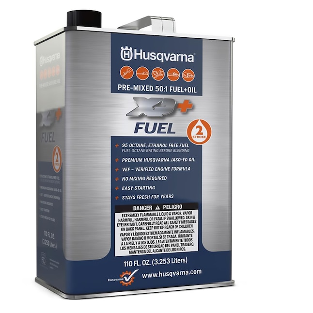 husqvarna chainsaw gas mix