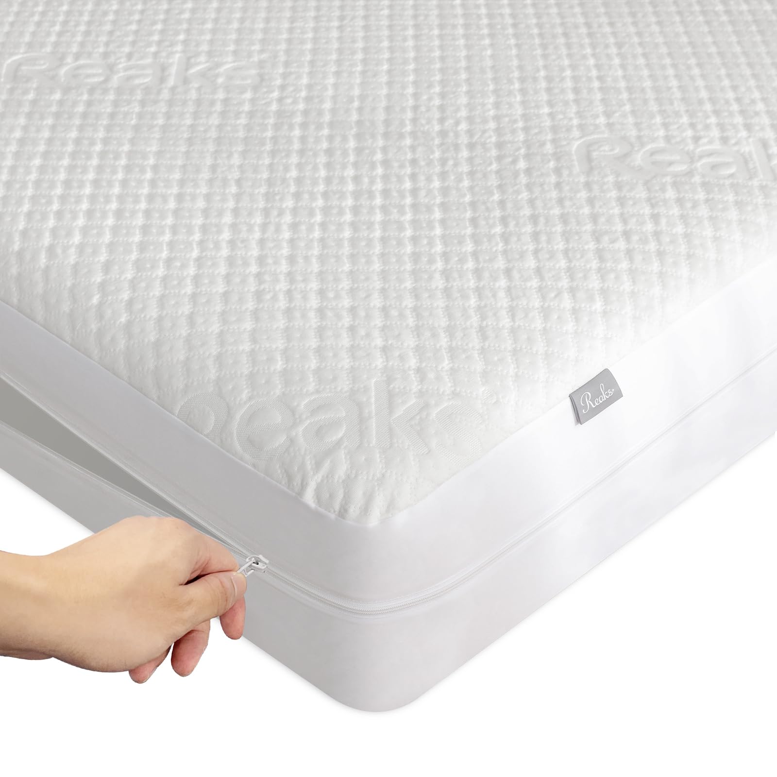 waterproof bed cover with zip