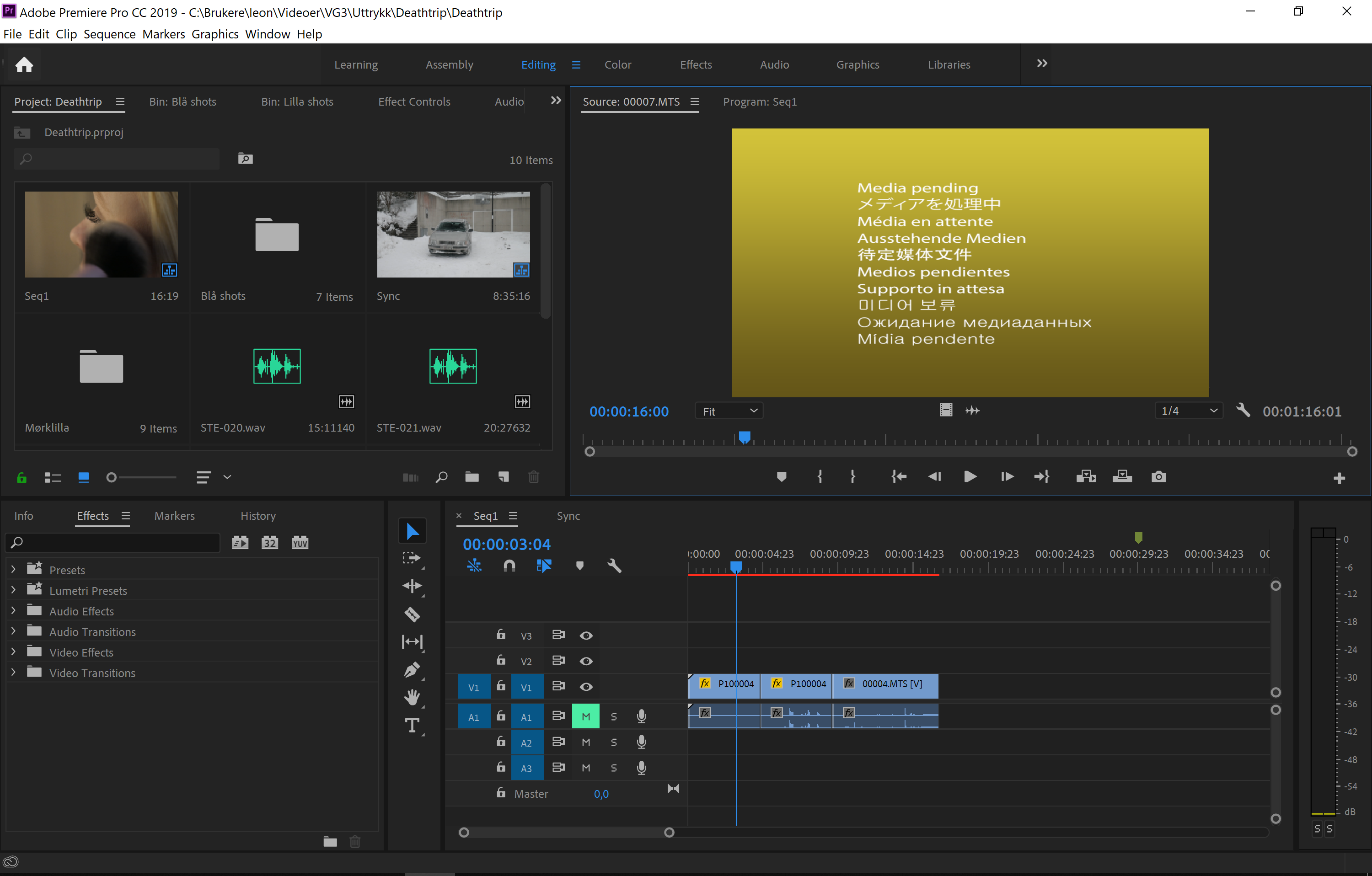 premiere pro not playing preview