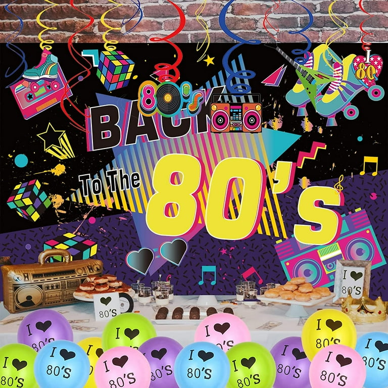 retro decor party