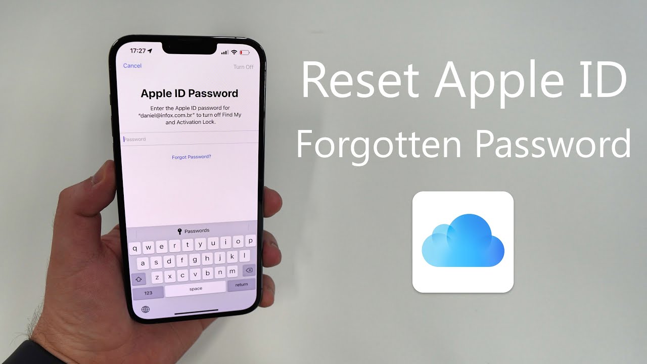 how to recover my apple id password