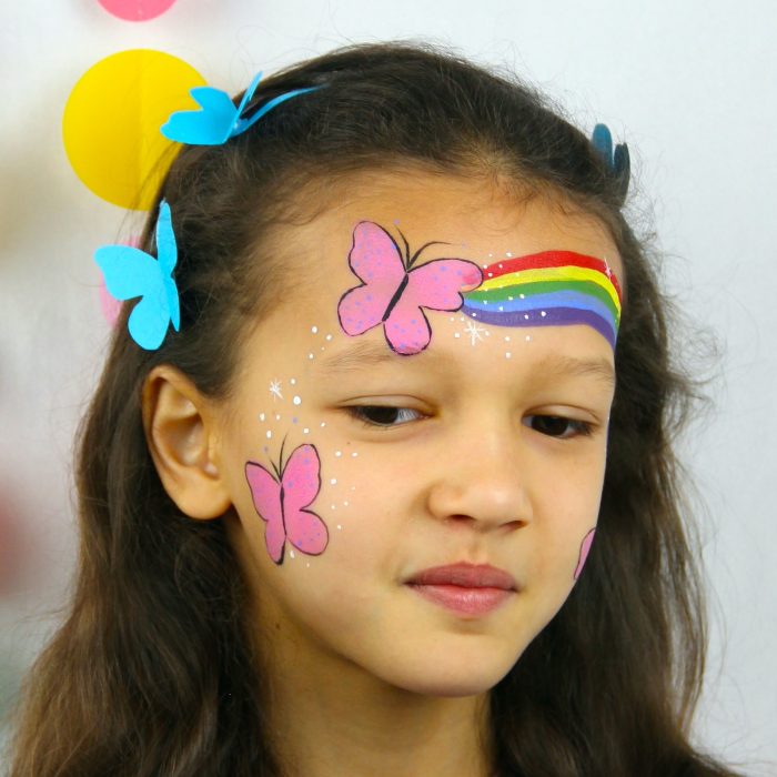 butterfly face painting ideas