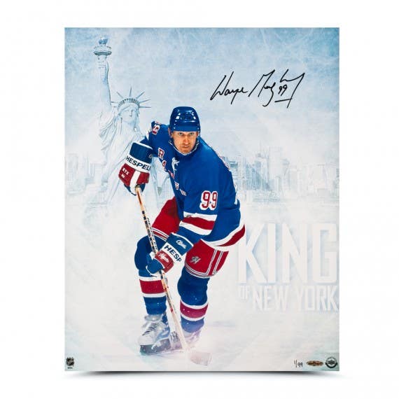 wayne gretzky autographed card