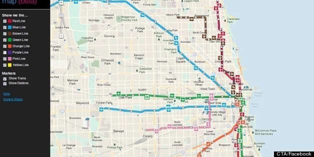 chicago transit map