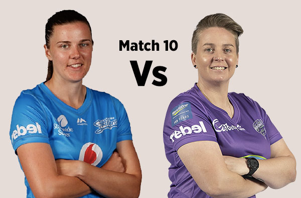 adelaide strikers women vs hobart hurricanes match scorecard