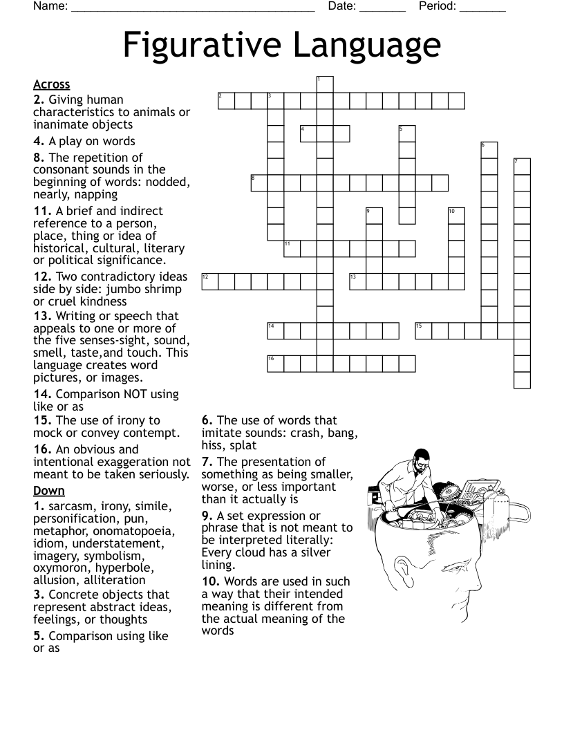 indirect reference crossword clue