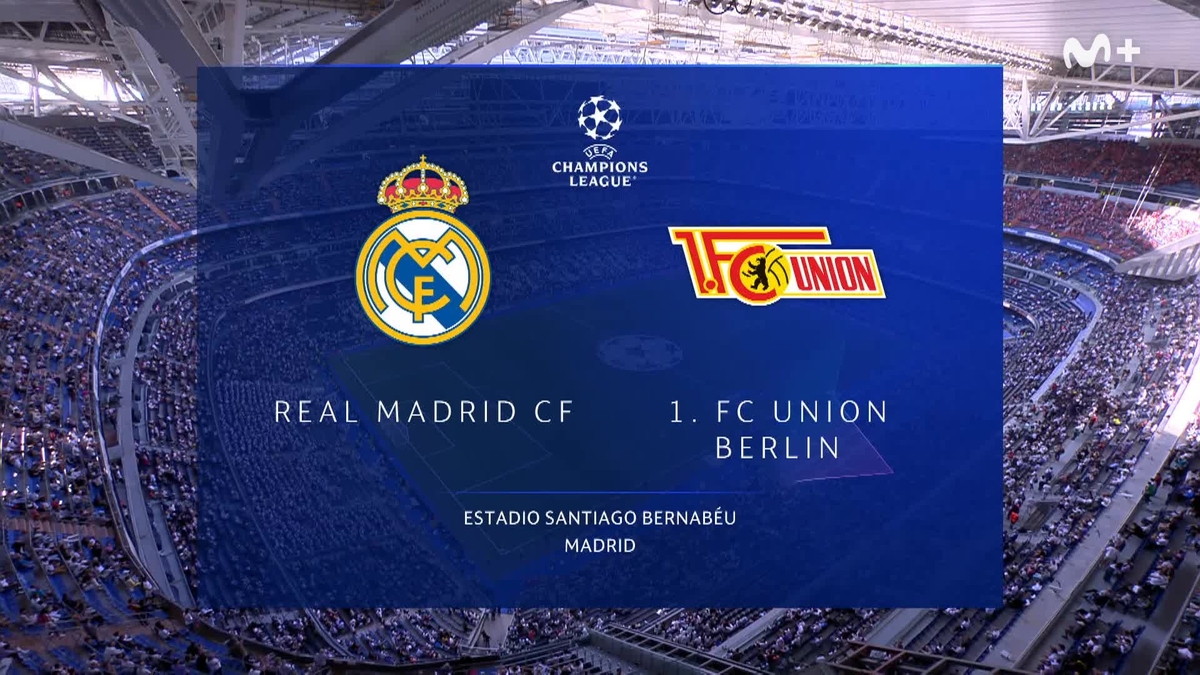 posiciones de fc union berlin contra real madrid