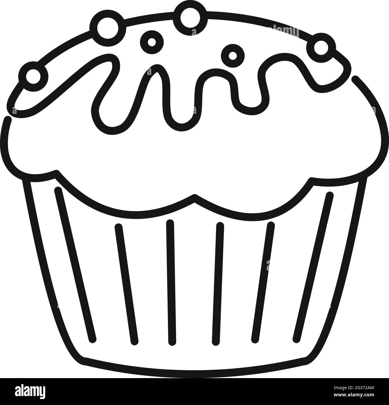 cup cake outline images