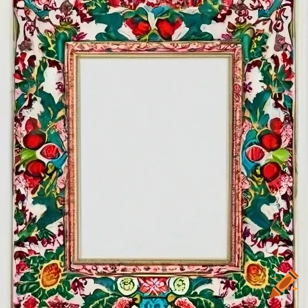 photo frame border design handmade