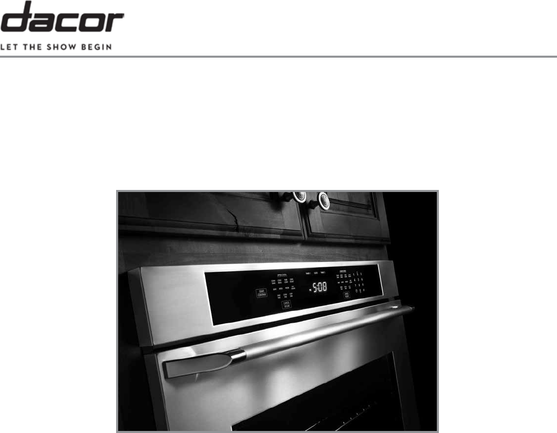 dacor oven manual