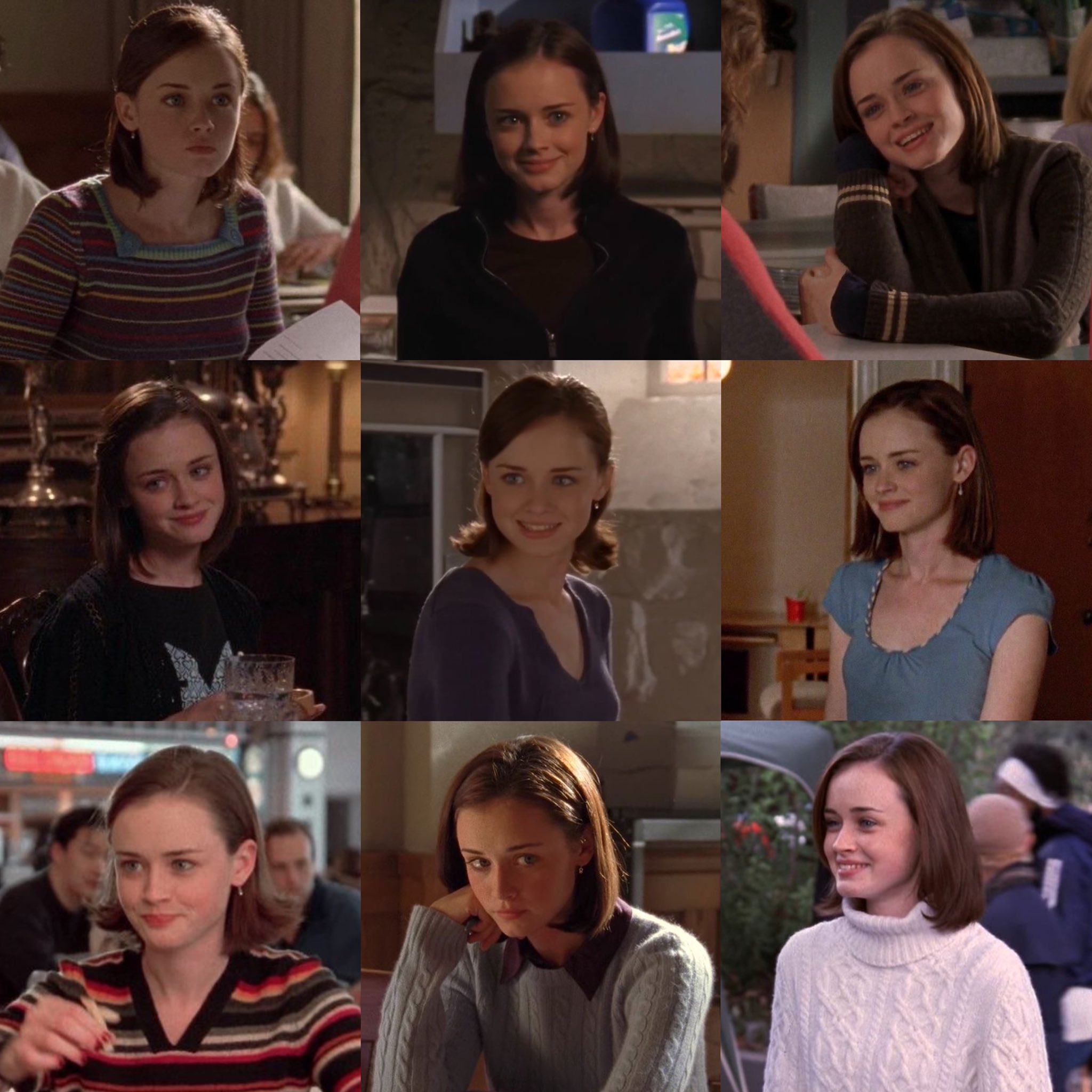 rory gilmore short hair