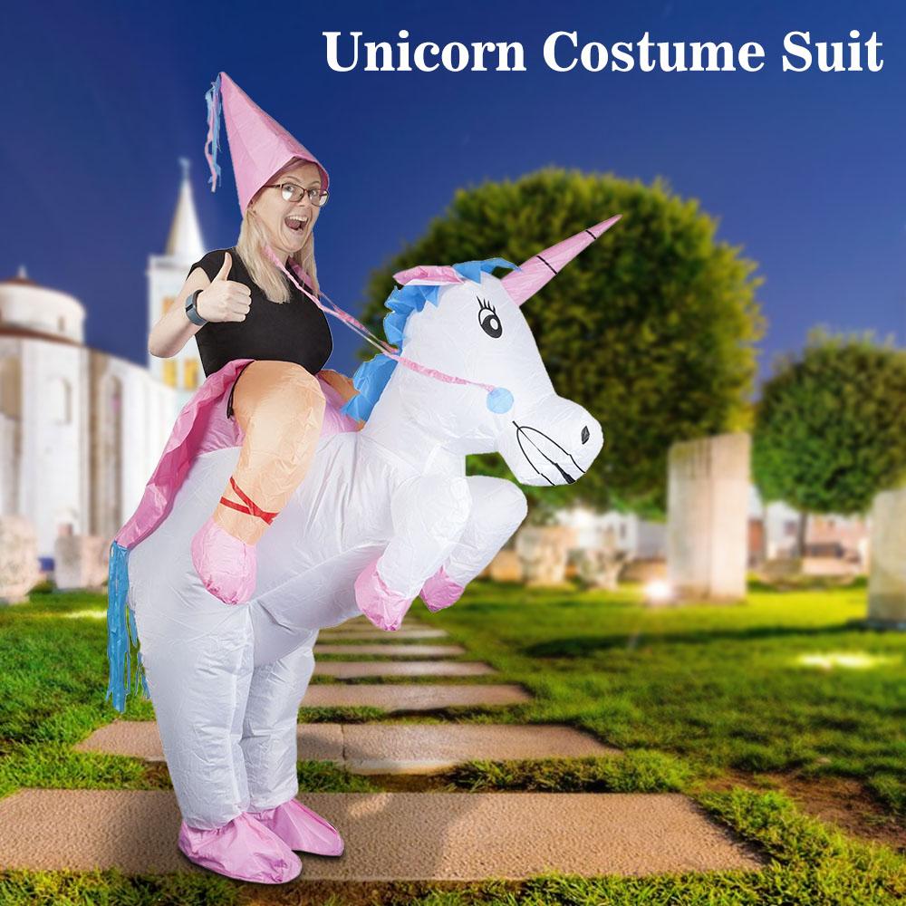 adult inflatable unicorn costume