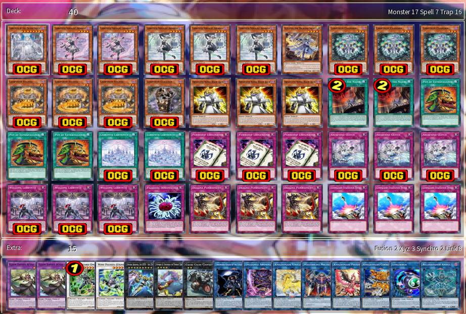 yugioh labyrinth deck