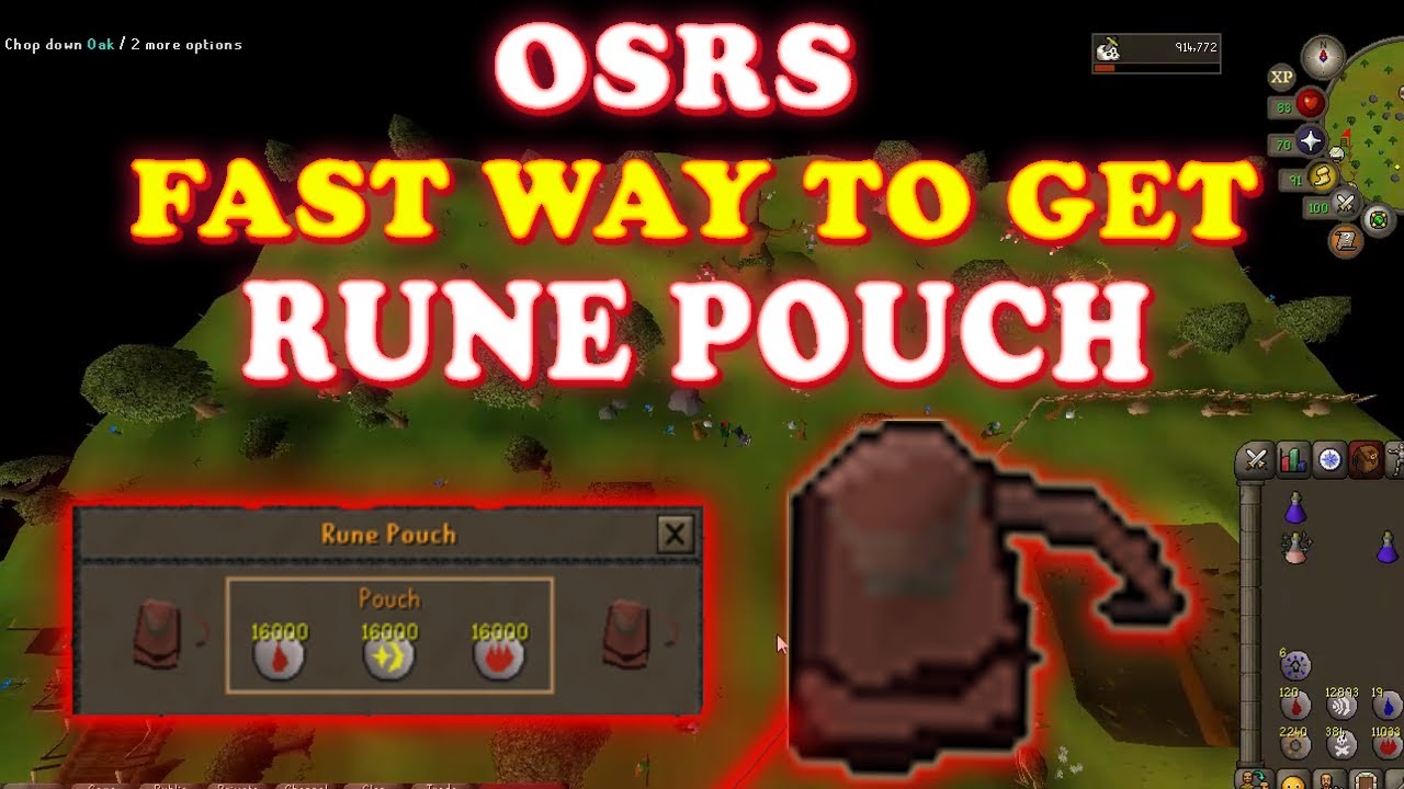 how to get rune pouch osrs