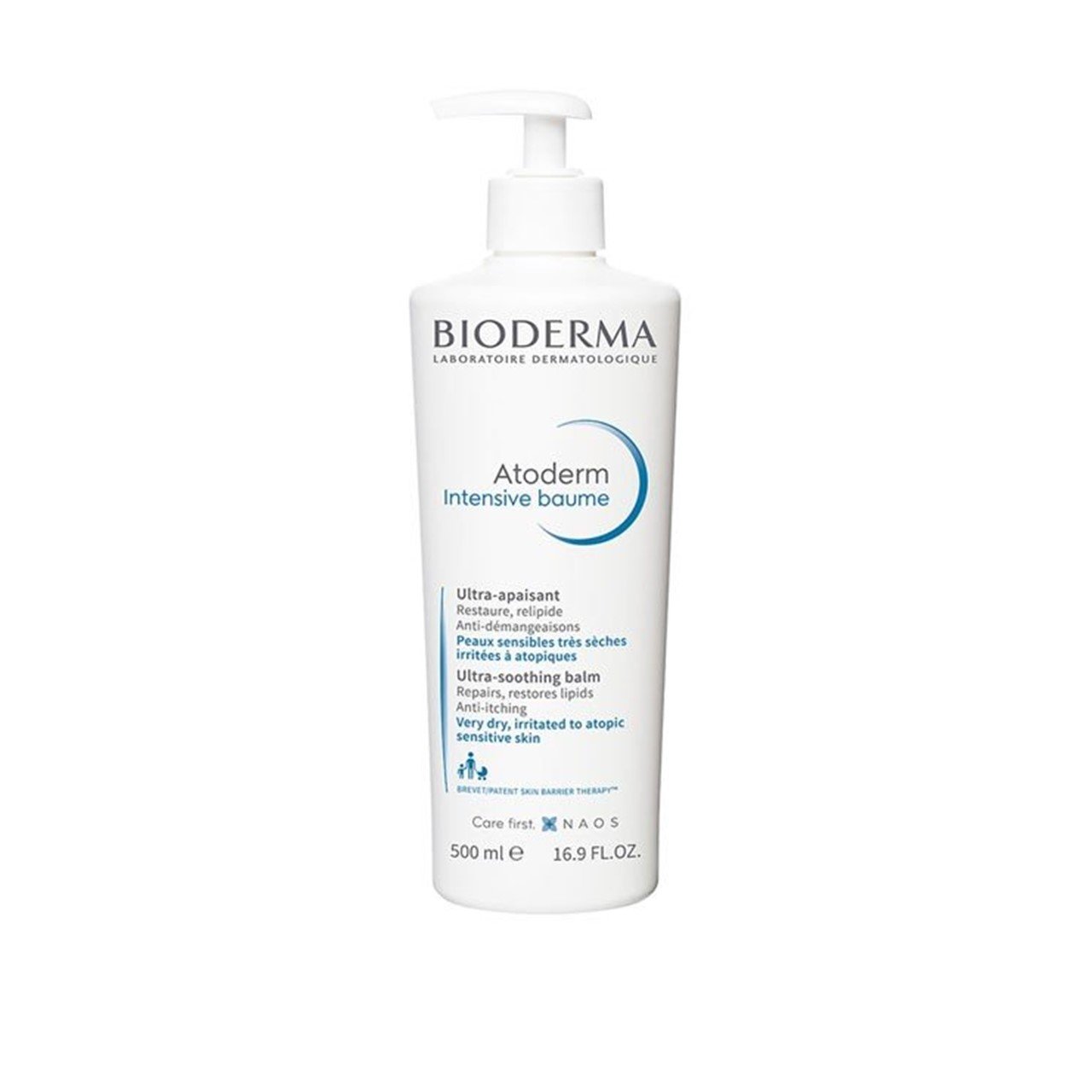 bioderma atoderm intensive baume ultra soothing balm 500ml