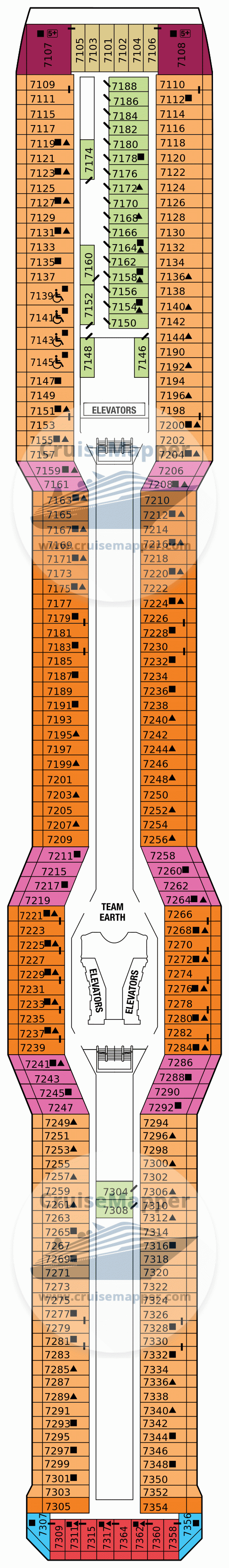 deck plan equinox celebrity