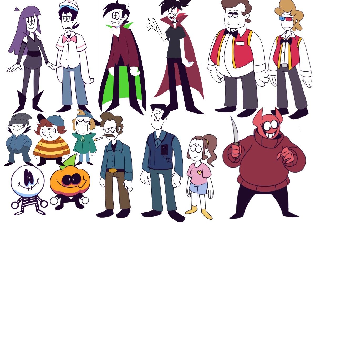 spooky month characters