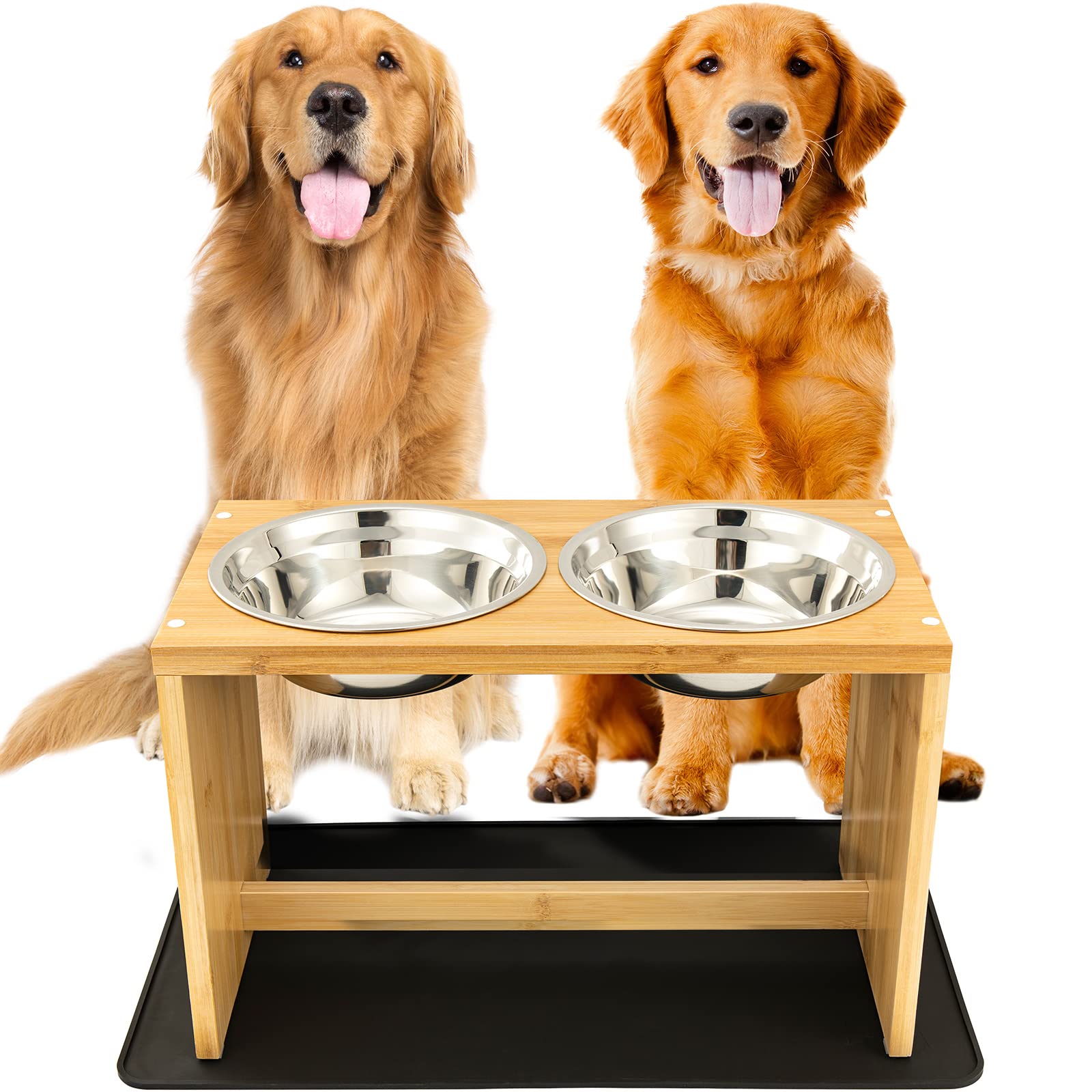 raised dog feeding bowls