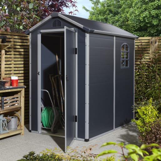 wickes plastic garden sheds