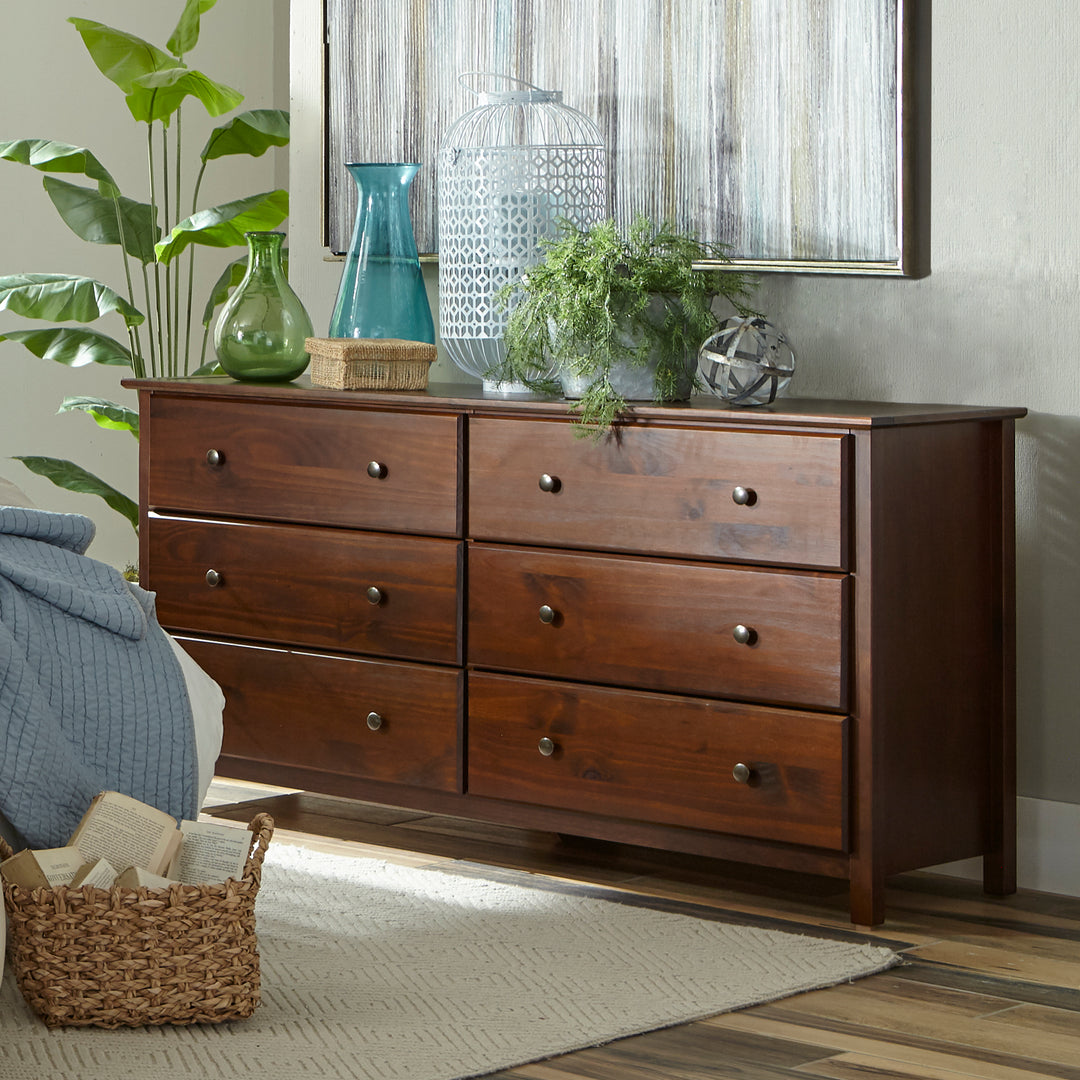 short wooden dresser