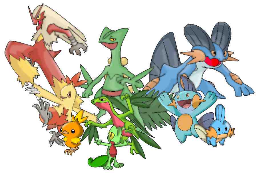 hoenn starters