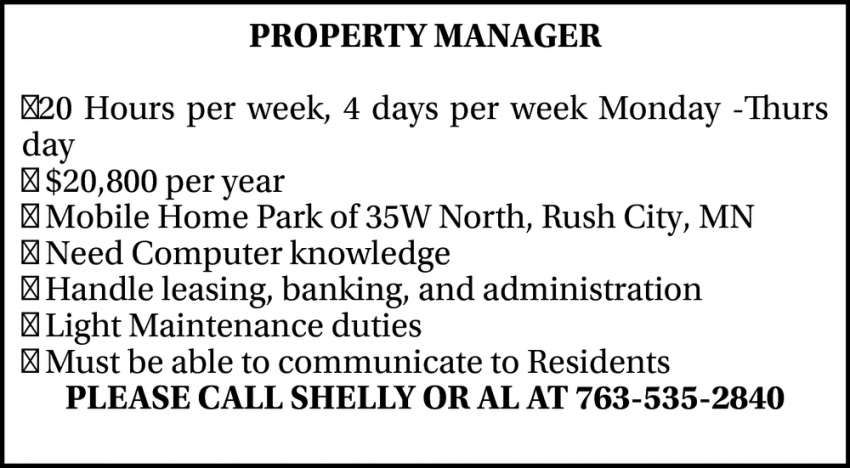 property managers jobs near me