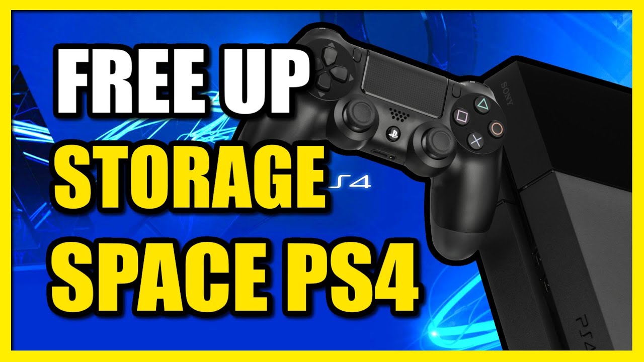 free up space ps4