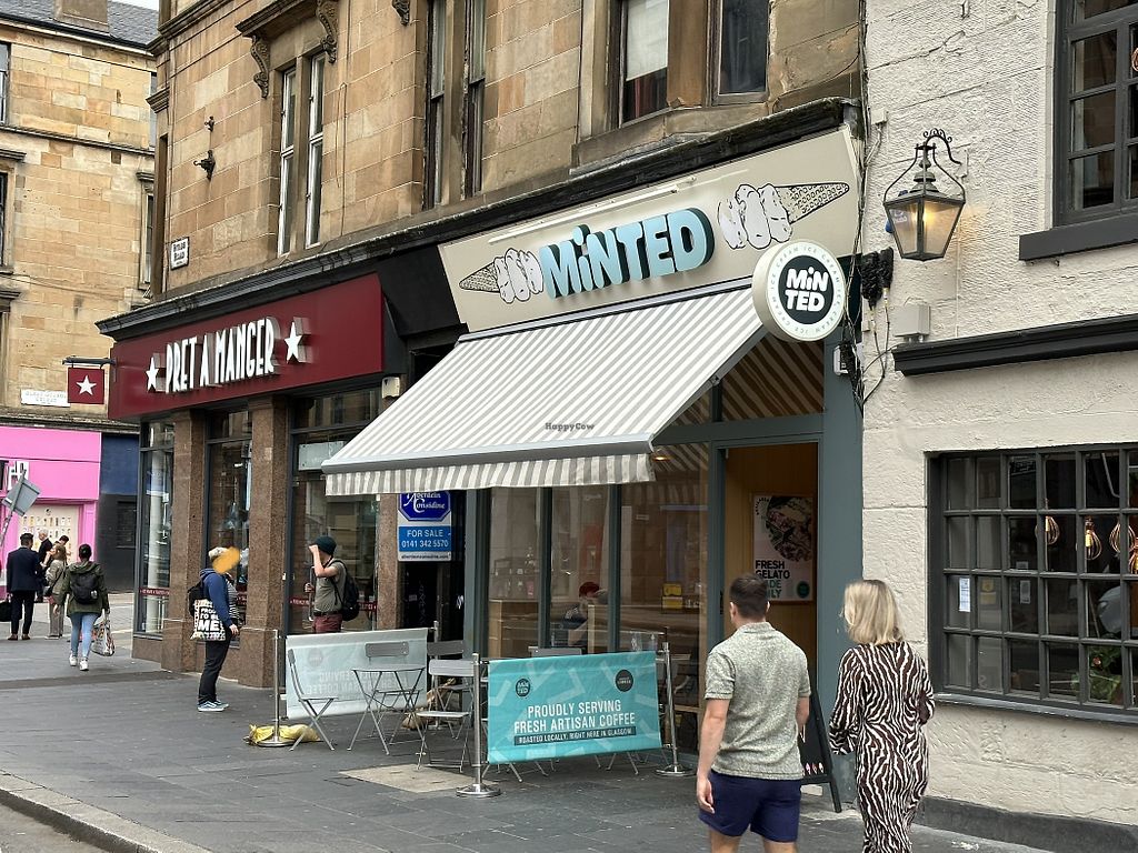 minted ice cream glasgow