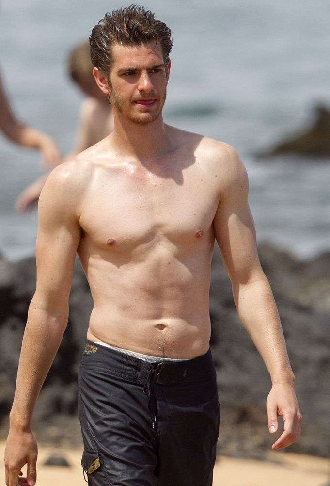 andrew garfield beach