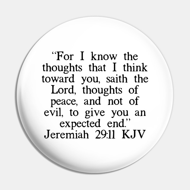 jeremiah 29 11 kjv