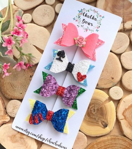 disney hair bows