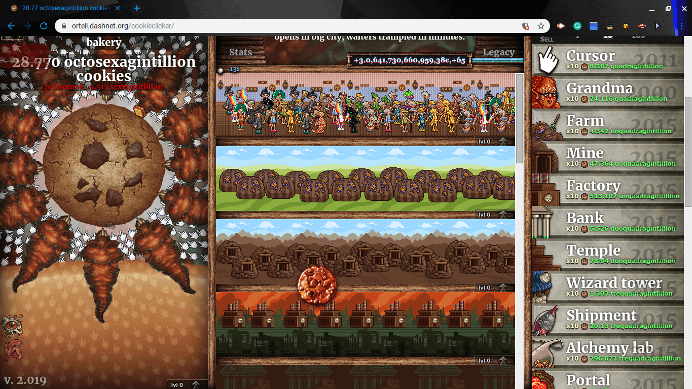 cookie clicker hacks