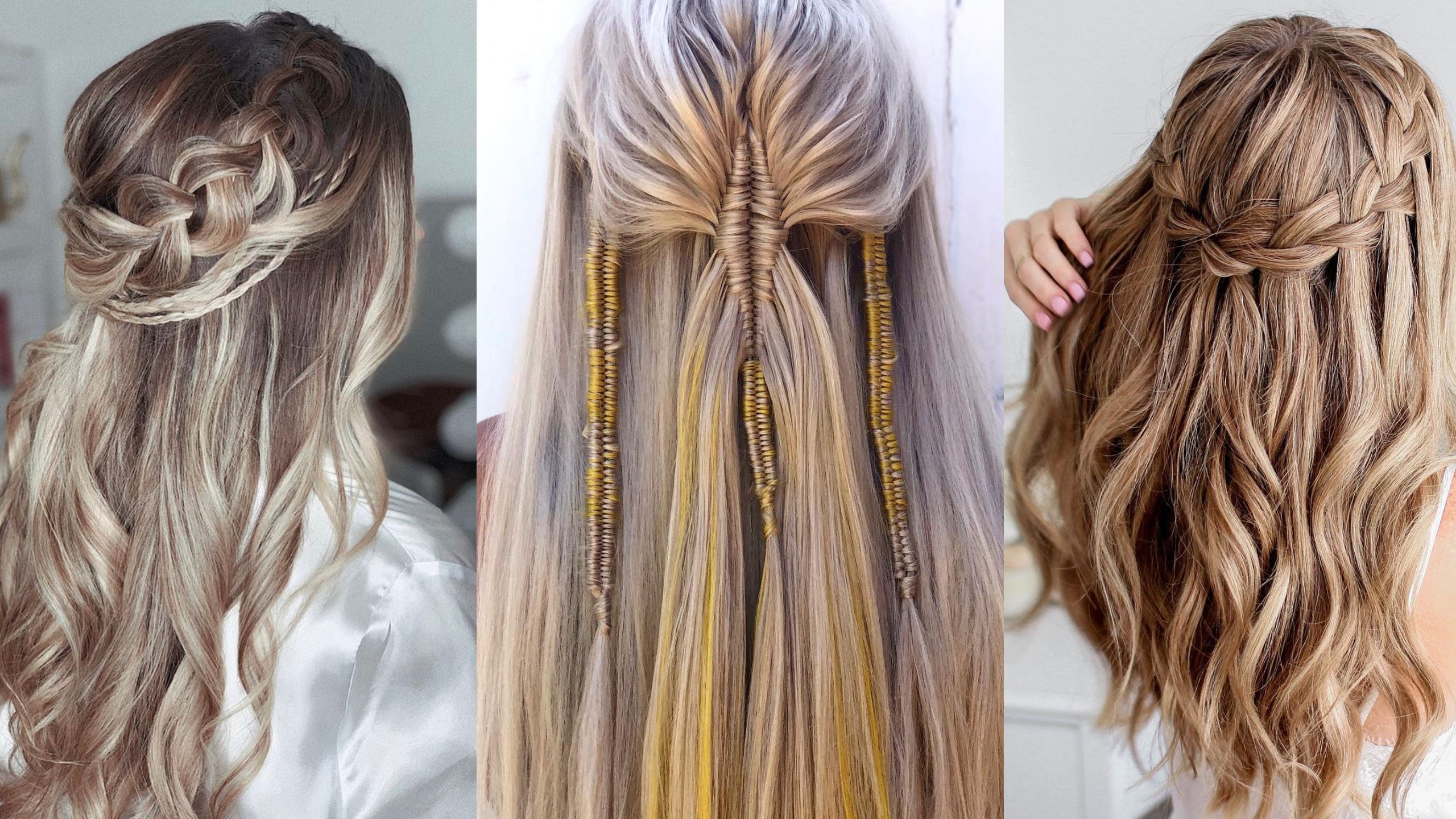 ideas de peinados cabello suelto