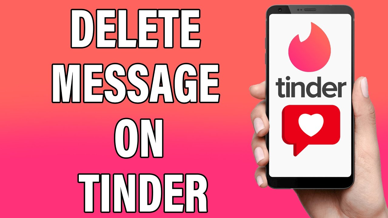 how to delete a message on tinder