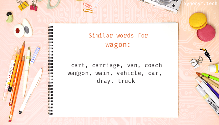 synonym of wagon