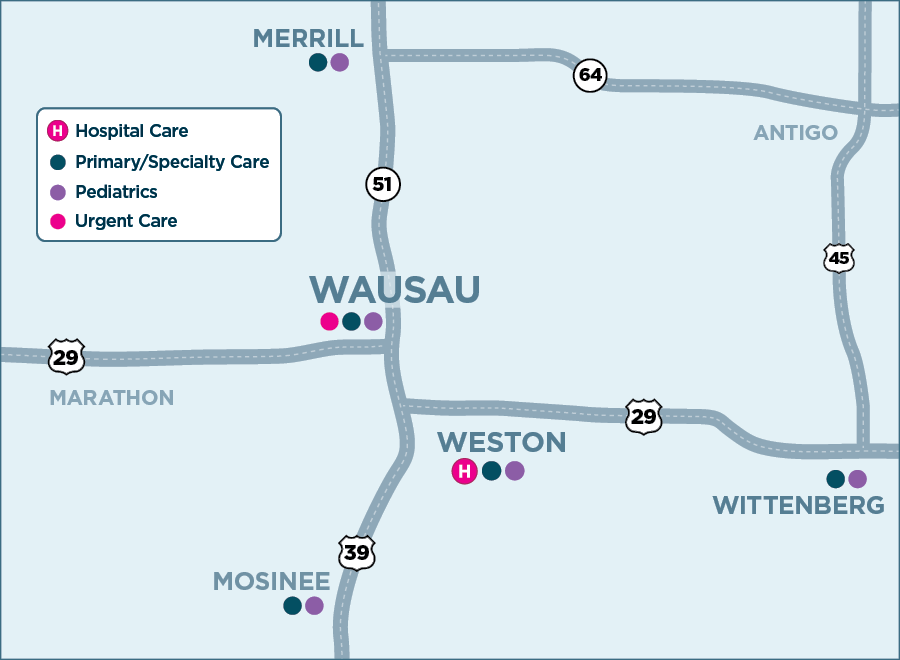 marshfield clinic walk in wausau wi