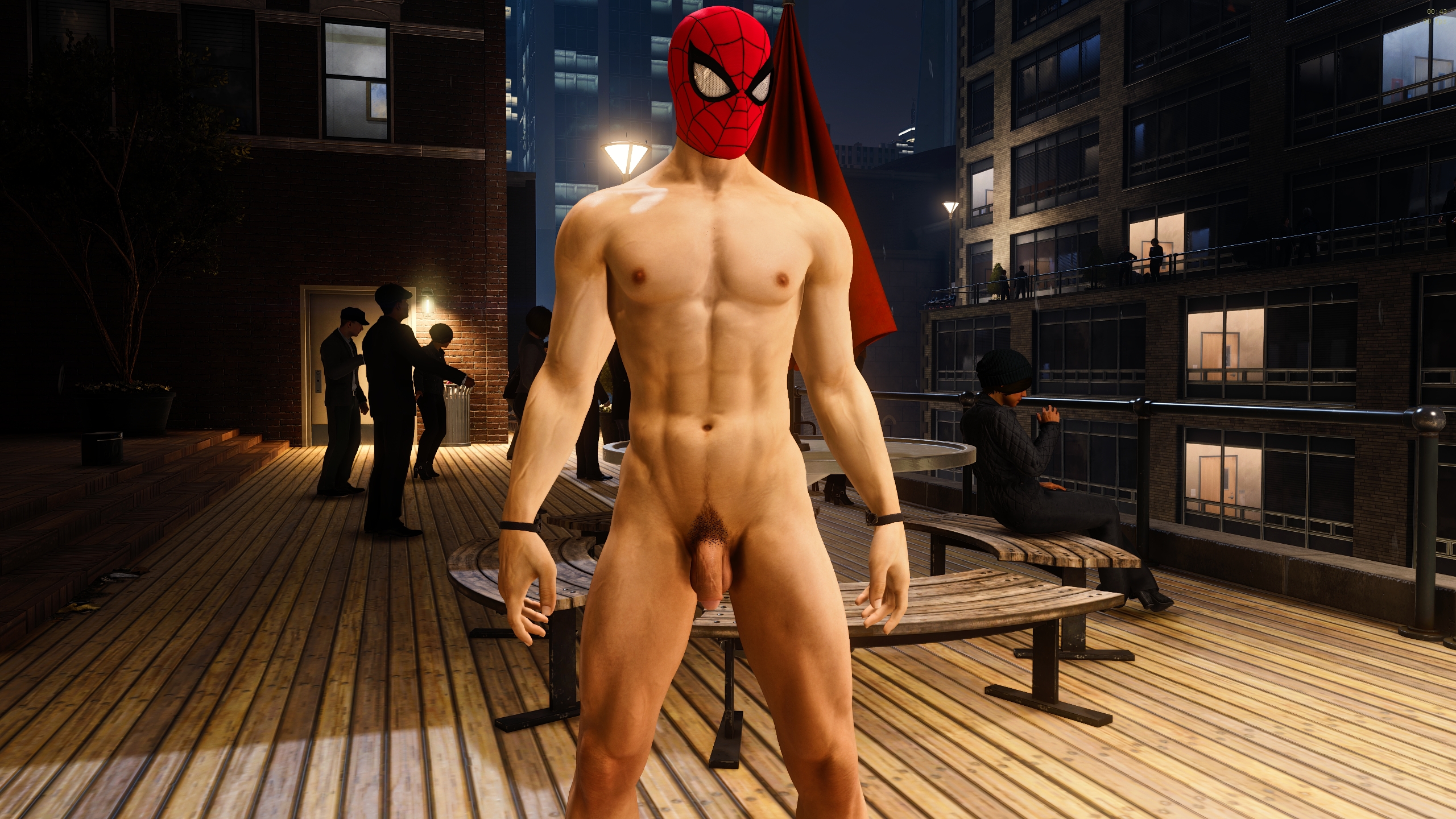 nude spiderman