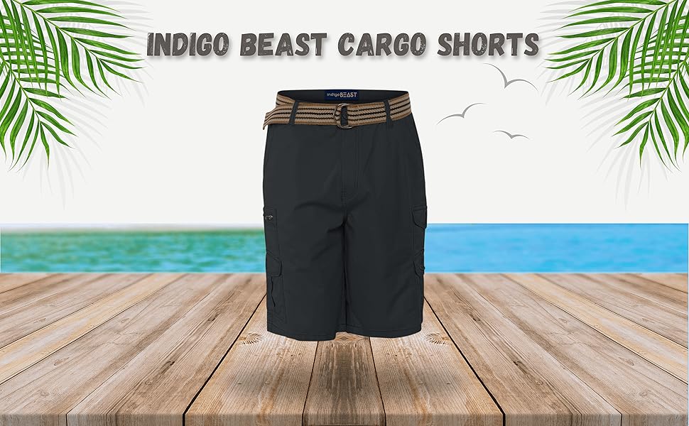 indigo beast shorts