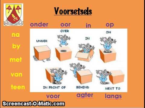 voorsetsels