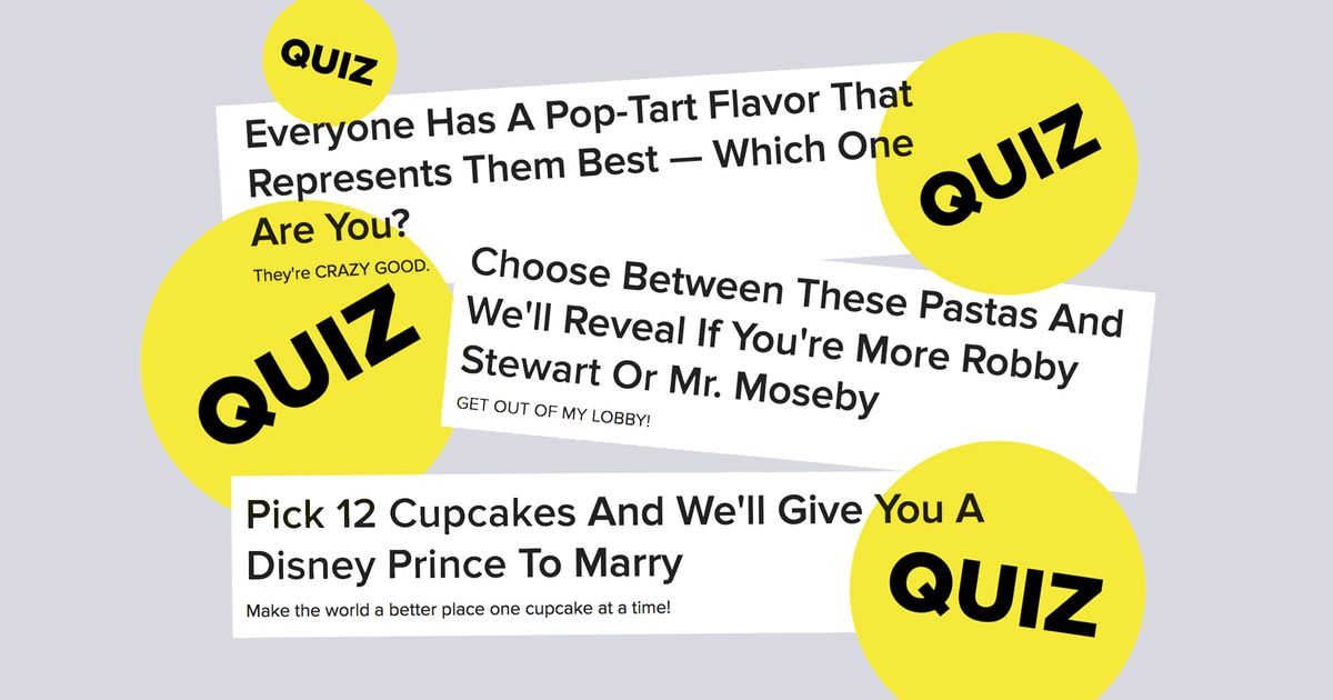 buzfeed quizes