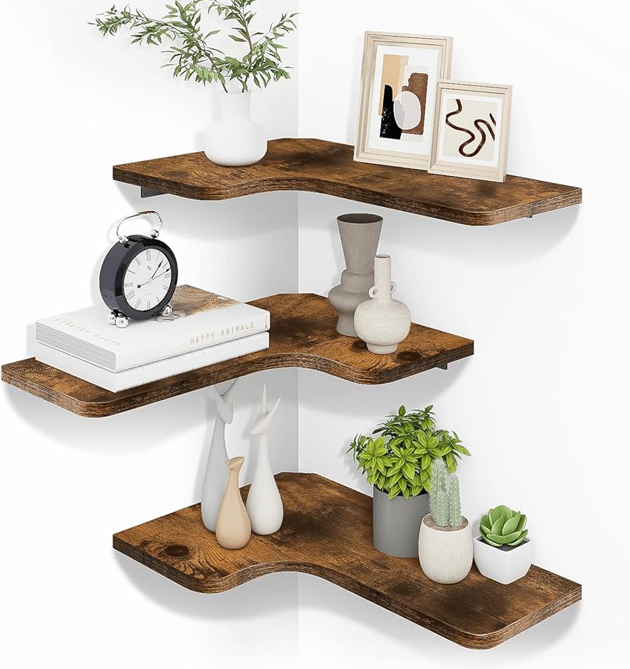 l shaped wall shelf