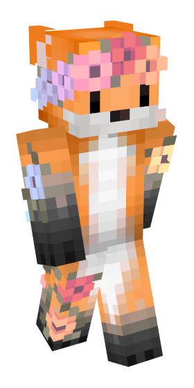 minecraft fox skin