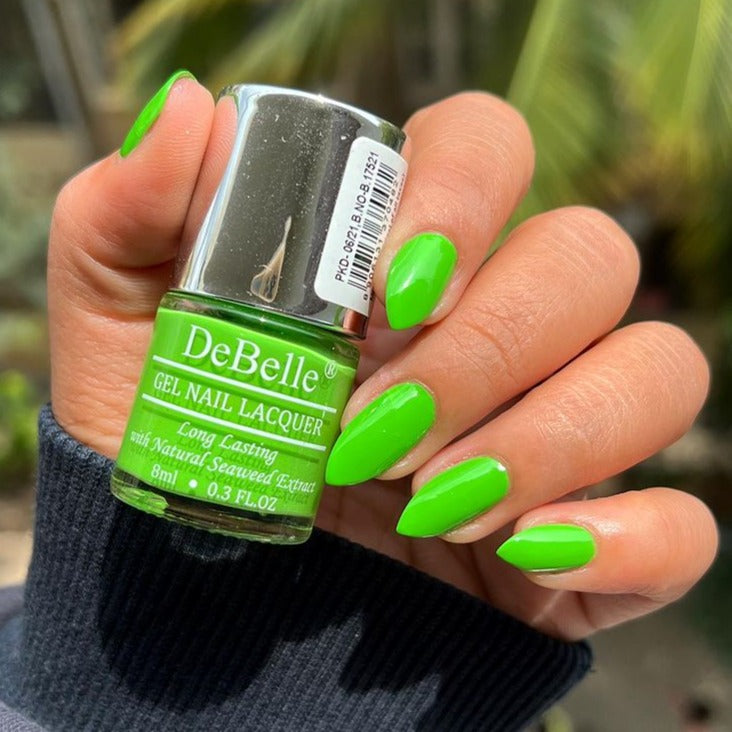 parrot green nail polish