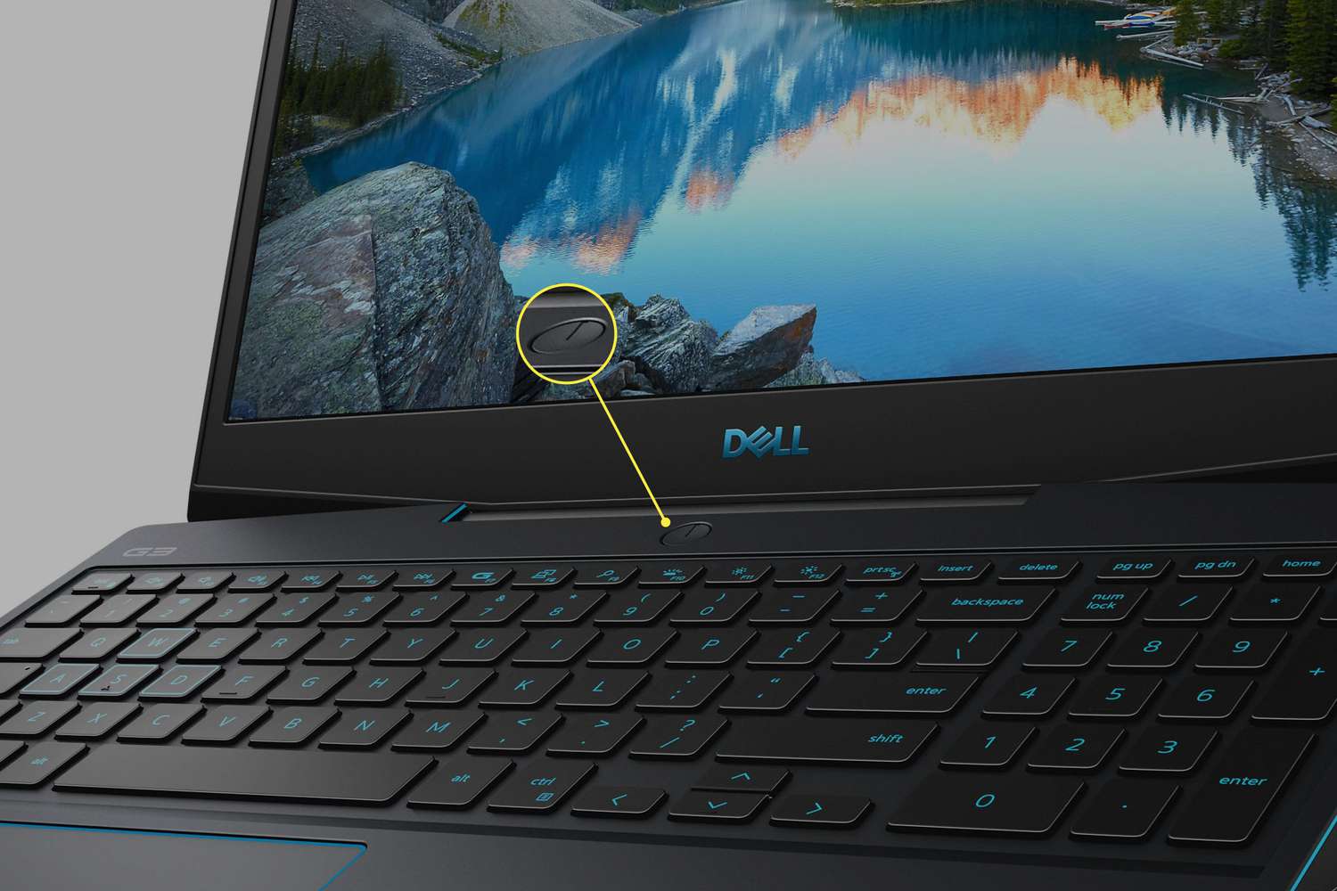 how to switch on a dell laptop