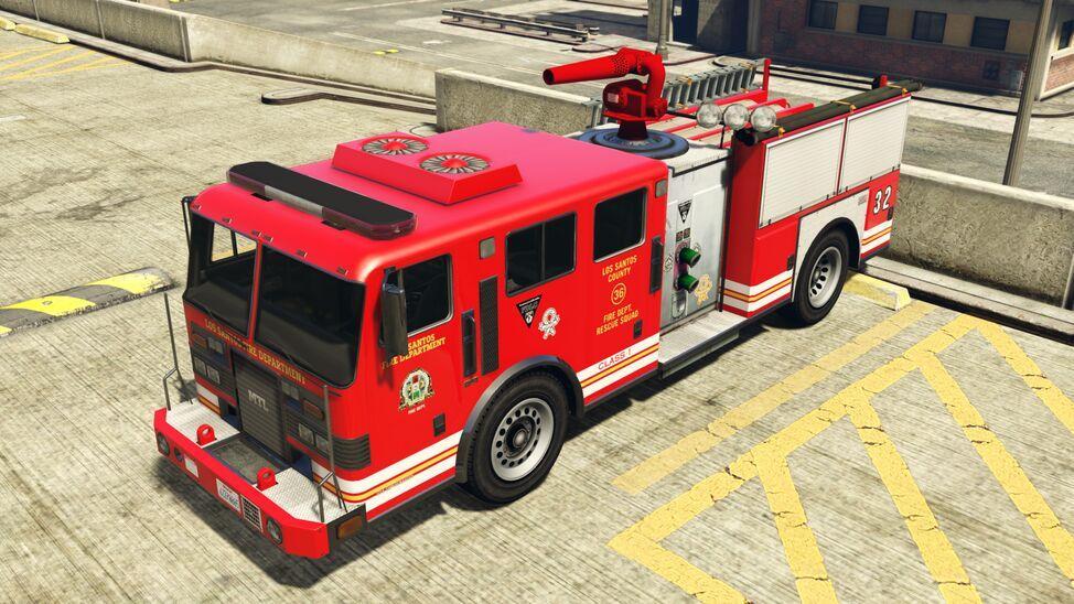 how to get a fire truck gta 5